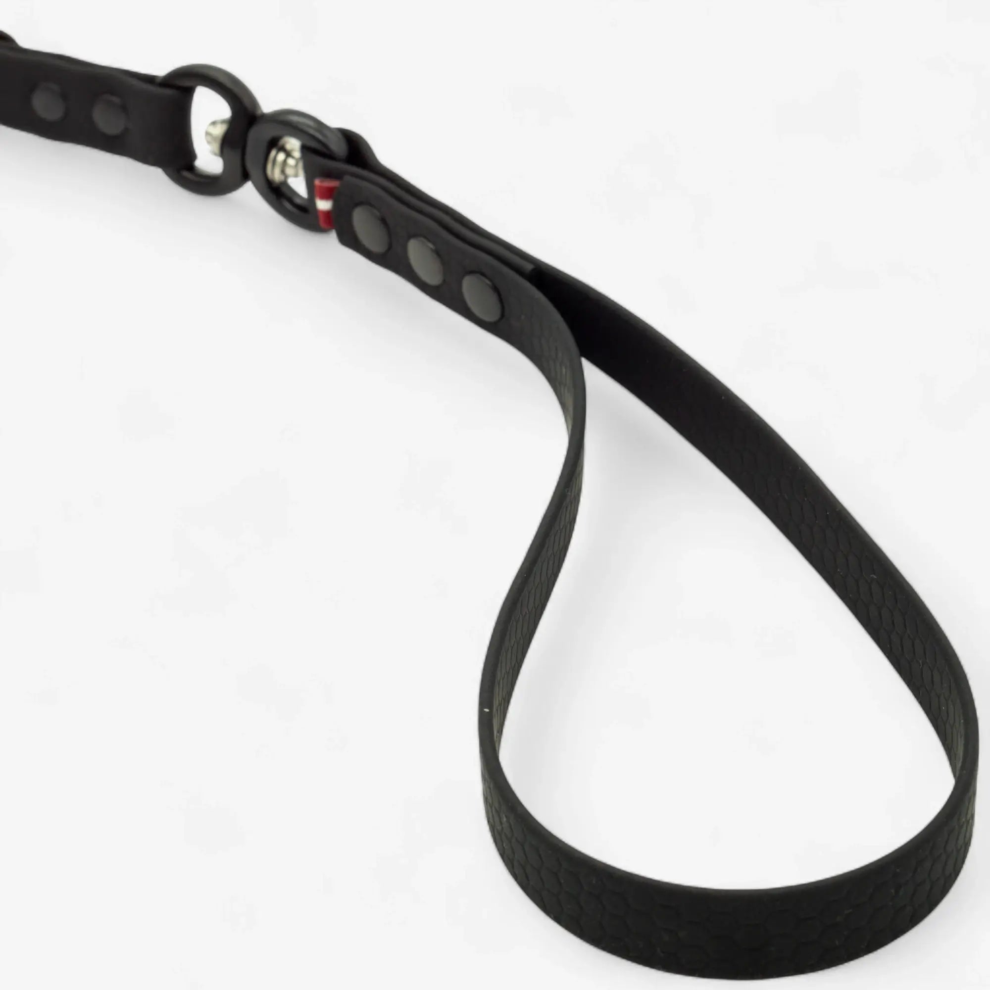 DuoFlex Hexa Double Dog Leash - Black