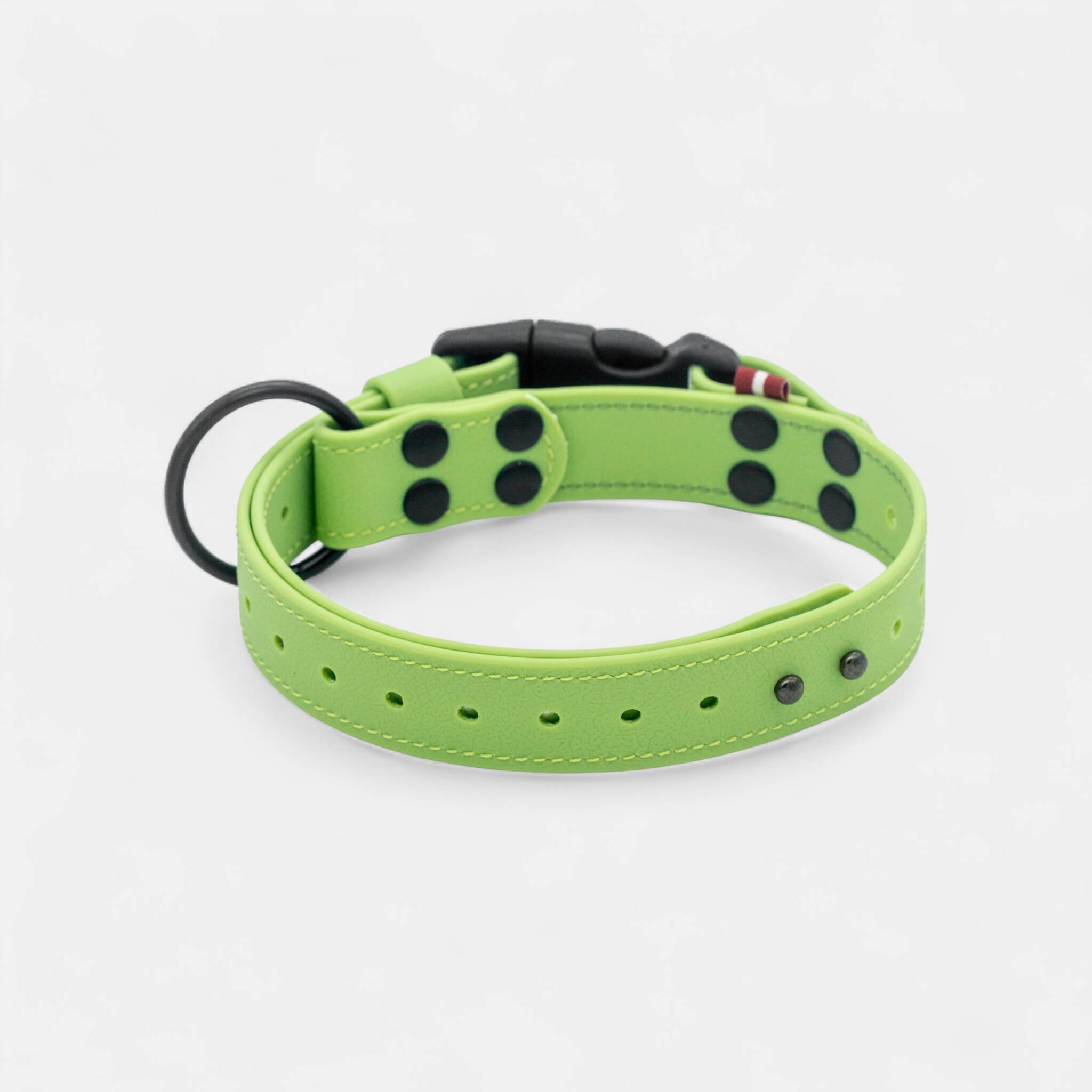 EasyFit waterproof collar for dogs - Lime mint green