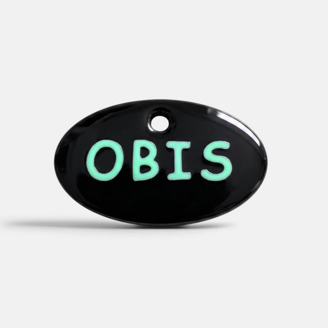 ObiDog medaljons sunim ar vārdu un telefona nr.
