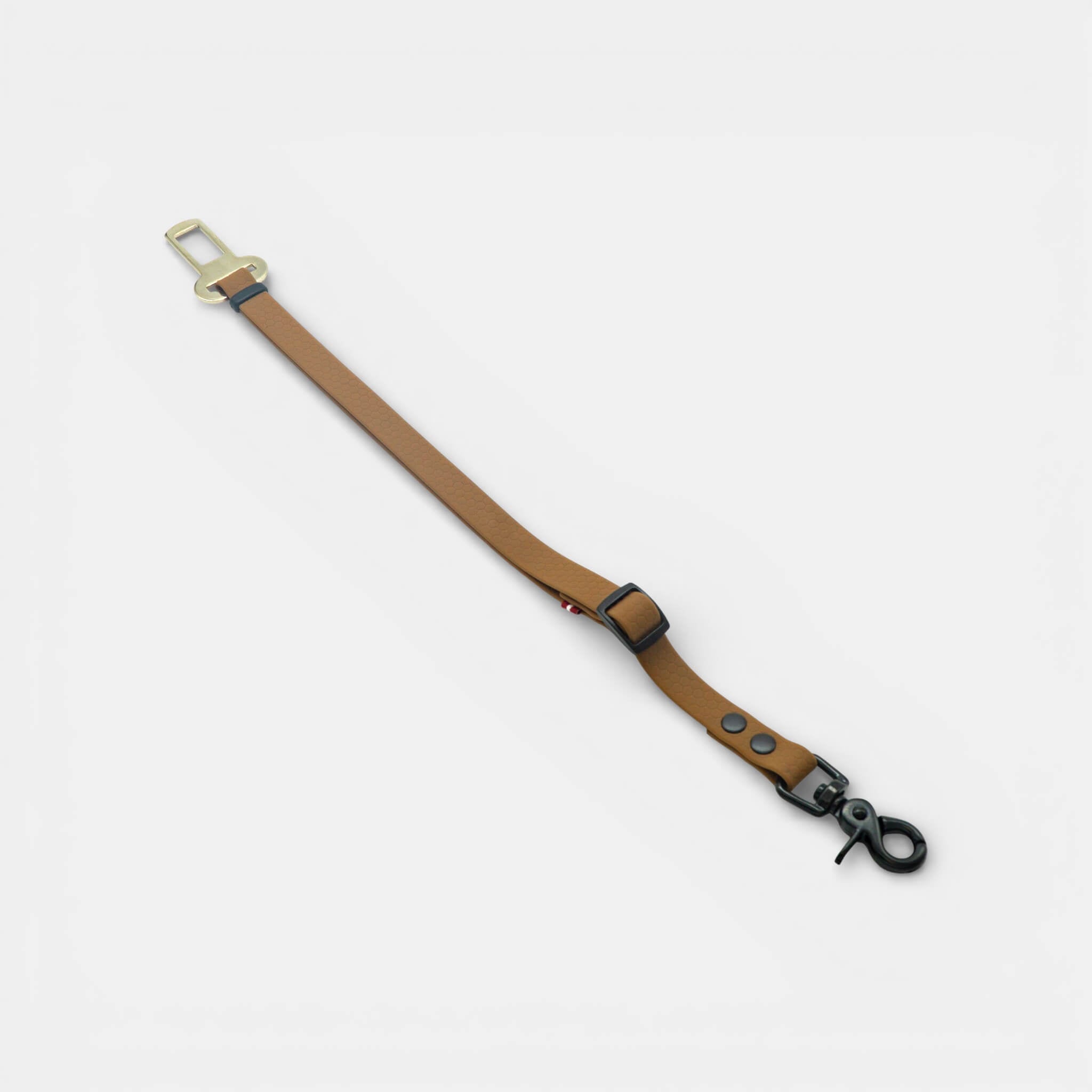 Dog Car Safety Belt - Brown