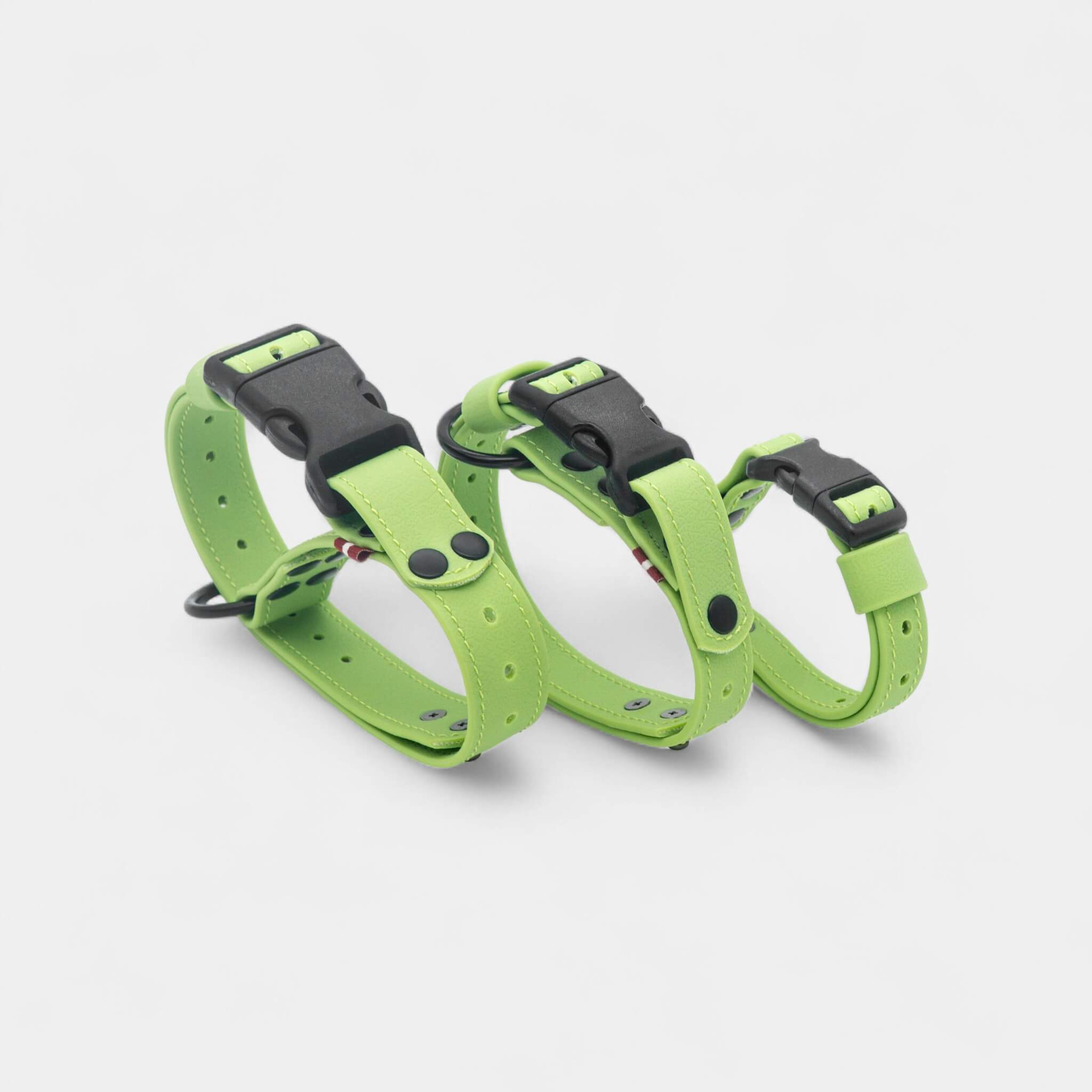 EasyFit waterproof collar for dogs - Lime mint green
