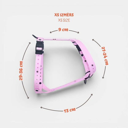 EasyFit Anatomical Waterproof Dog Harness - Pink