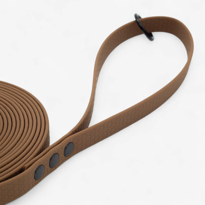 Hexa Dog Walking Leash - Brown