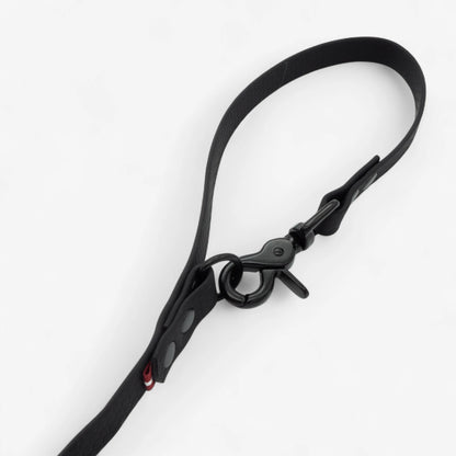 Hexa Hands-Free Dog Leash (Adjustable) – Waterproof, Black
