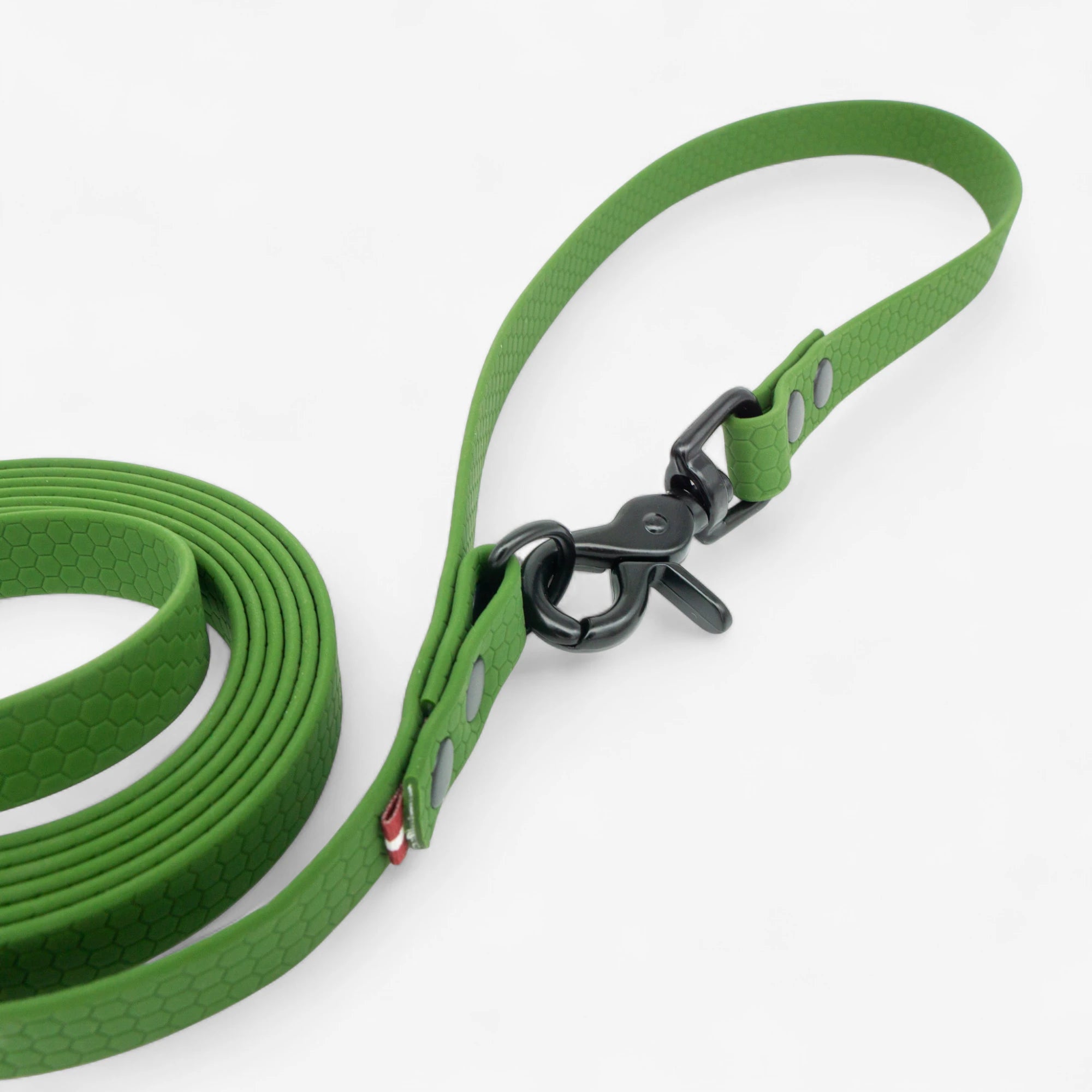 Hexa Hands-Free Dog Leash (Adjustable) – Waterproof, Olive Green