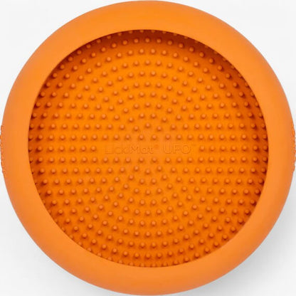 LickiMat UFO lēnas ēšanas bļoda ar reljefu, lai lēnāk ēstu un masētu suņa mēli.