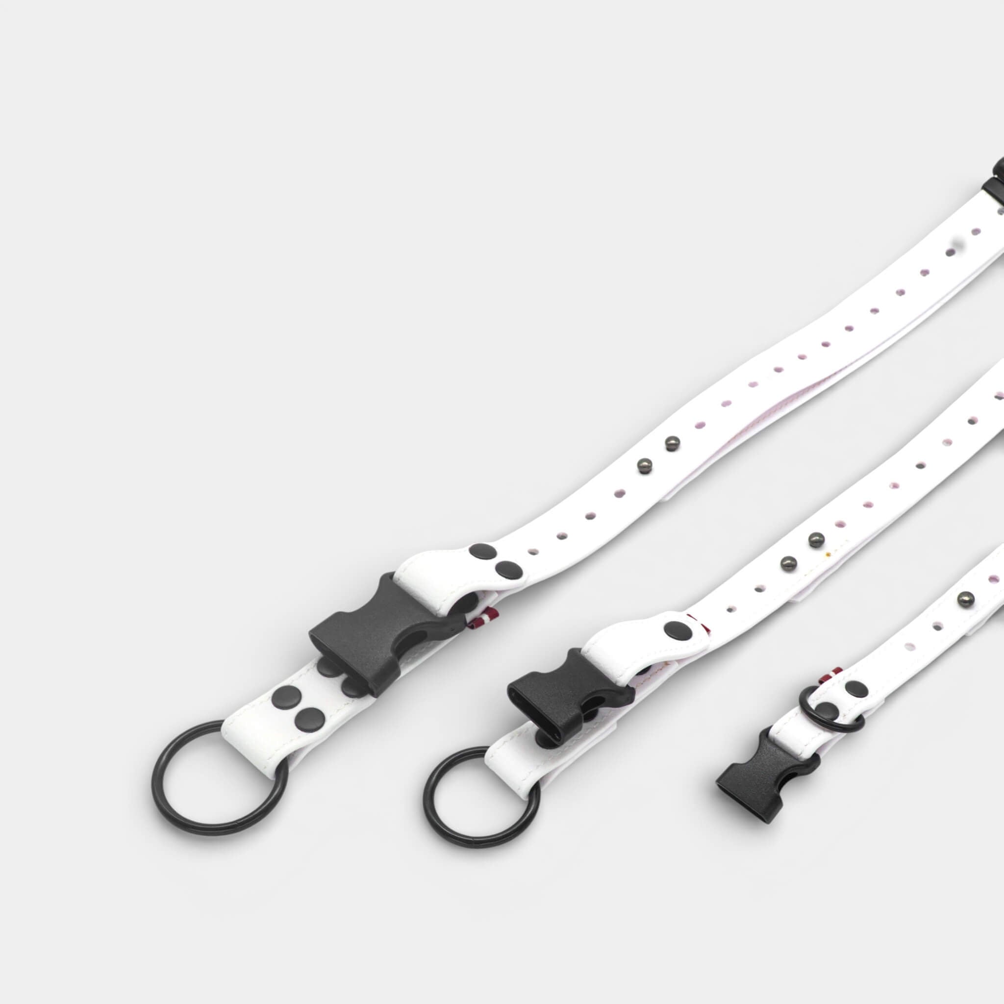 EasyFit waterproof collar for dogs - White