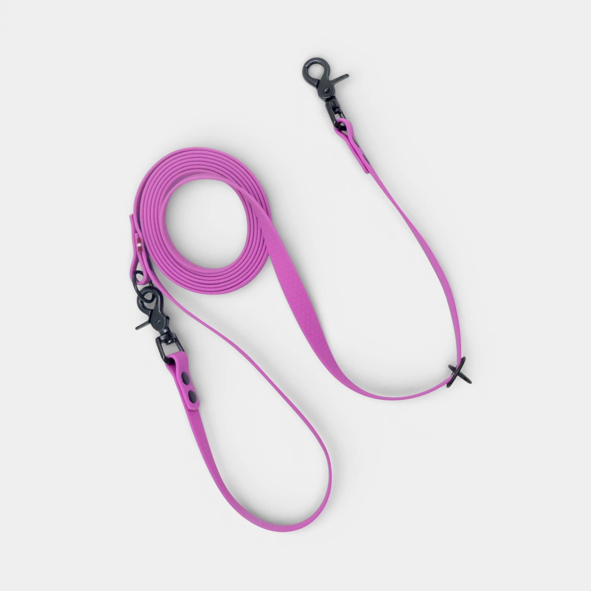 Hexa Hands-Free Dog Leash (Adjustable) – Waterproof, Pink